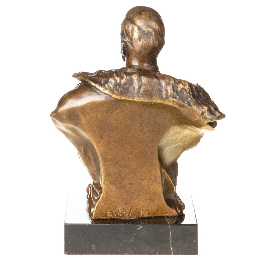 [LA-1822752] Bronzeskulptur Bronzefigur Büste Kaiser Wilhelm II. Bild 3