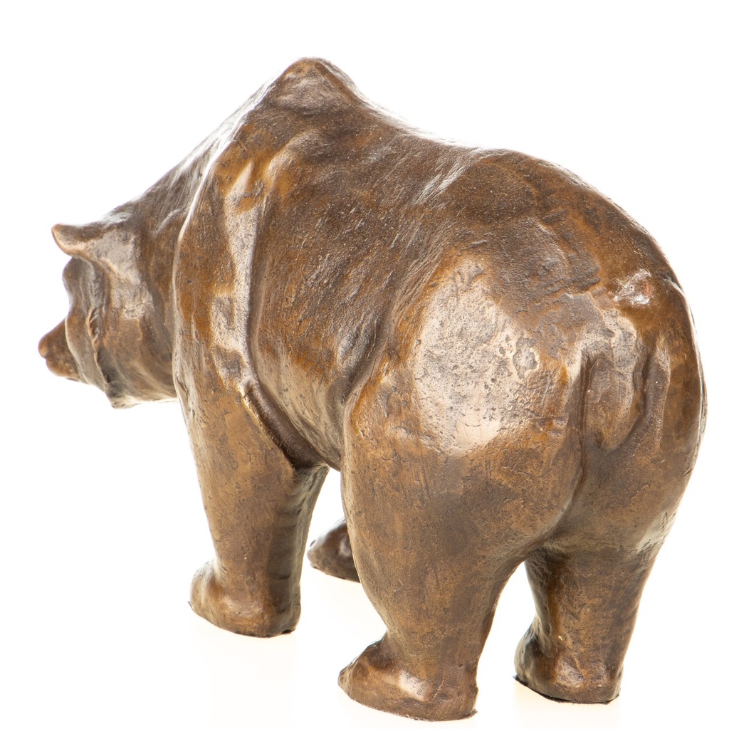 [LA-1822754] Bronzeskulptur Bronzefigur Bär Bild 4