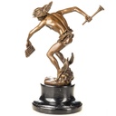[LA-1822762] Bronzeskulptur Bronzefigur Hermes Bild 3