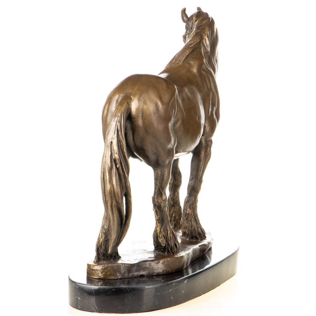 [LA-1822768] Bronzeskulptur Bronzefigur Pferd Bild 3