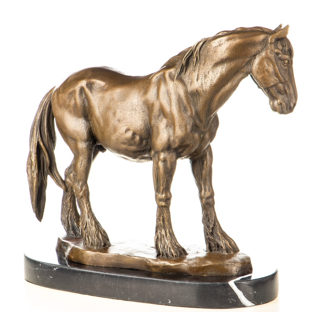 [LA-1822768] Bronzeskulptur Bronzefigur Pferd Bild 4