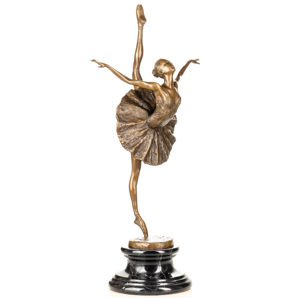 [LA-1822780] Farbige Bronzefigur Ballerina Bild 2