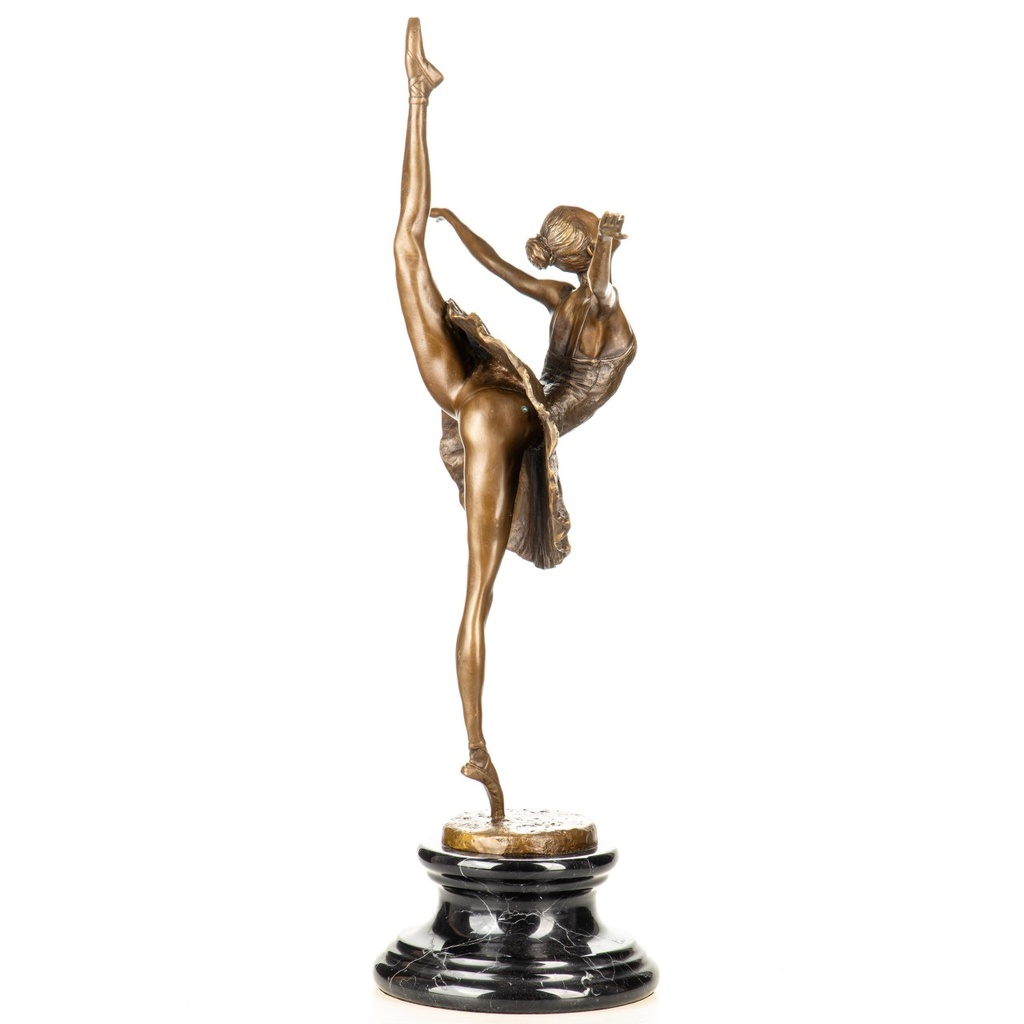 [LA-1822780] Farbige Bronzefigur Ballerina Bild 3