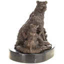 [LA-1822796] Bronzeskulptur Bronzefigur Bärenfamilie Bild 2