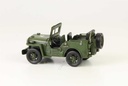 [LA-39130] Blechmodell Blechauto Oldtimer Militär Armee Geländewagen 8,2x8,5x16,6 cm Bild 3