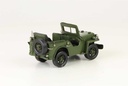 [LA-39130] Blechmodell Blechauto Oldtimer Militär Armee Geländewagen 8,2x8,5x16,6 cm Bild 8