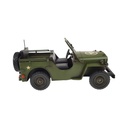 [LA-39151] Blechmodell Blechauto Modellauto Oldtimer Geländewagen Rot Bild 4