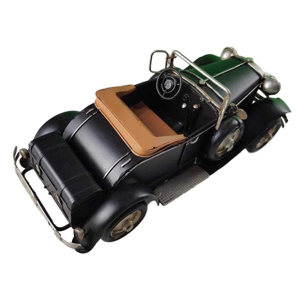 [LA-39156] Blechmodell Blechauto Modellauto Cabrio Oldtimer Schwarz Bild 6