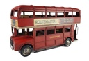 [LA-39161] Blechmodell Blechauto Modellauto Nutzfarzeug Autobus Doppeldecker Bild 2