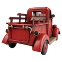 [LA-39173] Blechmodell Blechauto Modellauto Pick-up Oldtimer Rot Bild 4
