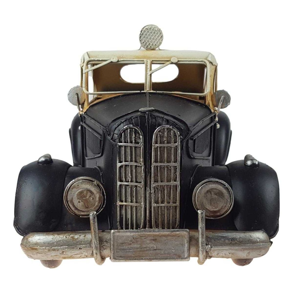 [LA-39174] Blechmodell Blechauto Modellauto Polizeiwagen Schwarz-weiß Bild 3
