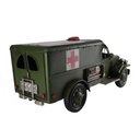 [LA-39177] Blechmodell Blechauto Modellauto Militär-Krankenwagen Grün Bild 4