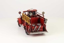 [LA-39186] Blechmodell Blechauto Feuerwehrwagen Antik-Stil Eisen L 36x17x15 cm Bild 4