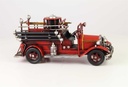 [LA-39186] Blechmodell Blechauto Feuerwehrwagen Antik-Stil Eisen L 36x17x15 cm Bild 6