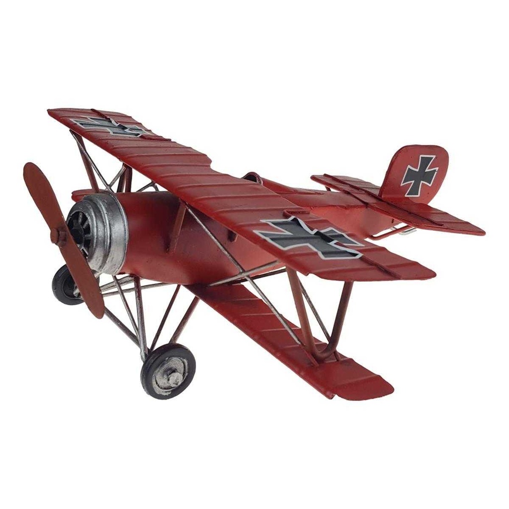 [LA-39192] Blechmodell Blechflugzeug Modellflugzeug Doppeldecker Flugzeug Eisen Blech #39192 Bild 3