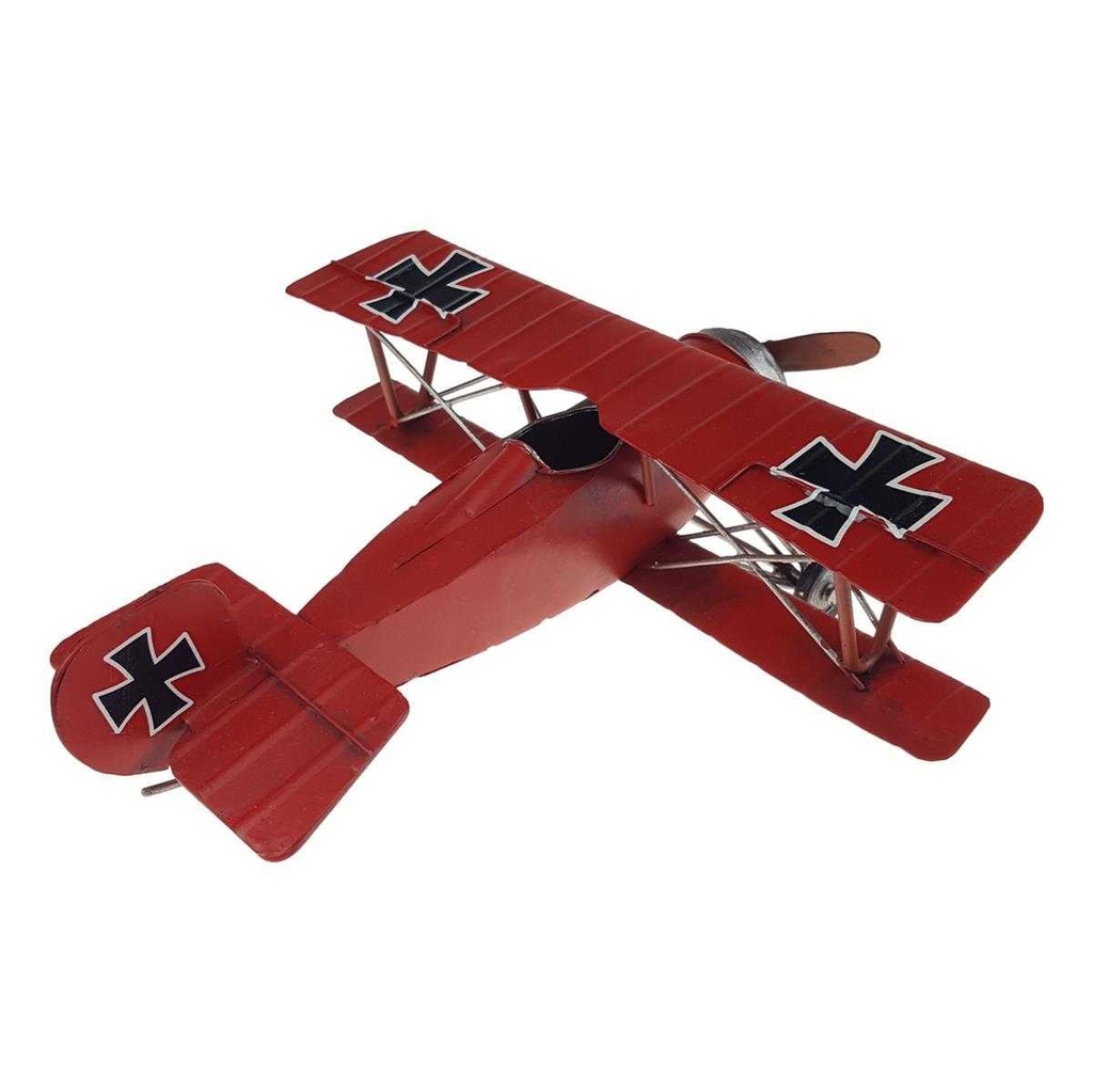 [LA-39192] Blechmodell Blechflugzeug Modellflugzeug Doppeldecker Flugzeug Eisen Blech #39192 Bild 6