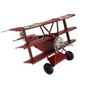 [LA-39195] Blechmodell Blechflugzeug Modellflugzeug Dreifachdecker Bild 8