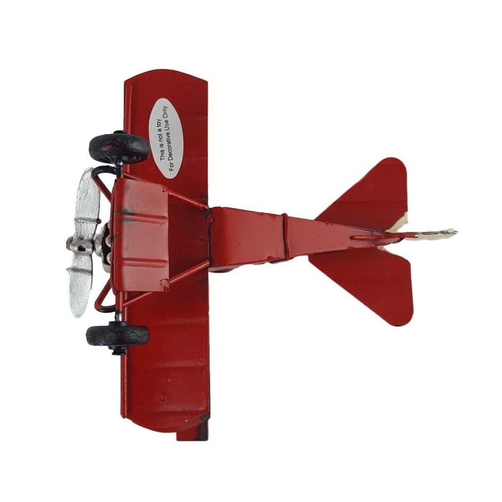 [LA-39195] Blechmodell Blechflugzeug Modellflugzeug Dreifachdecker Bild 10