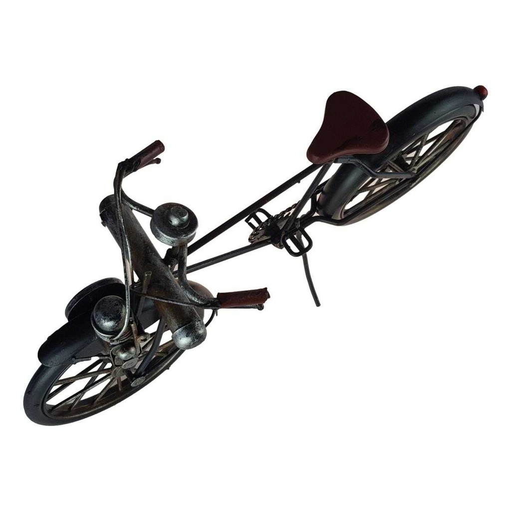 [LA-39196] Blechmodell Blechauto Modellauto ModellfahrradMofa Moped Blechfahrrad Antik-Stil Bild 3