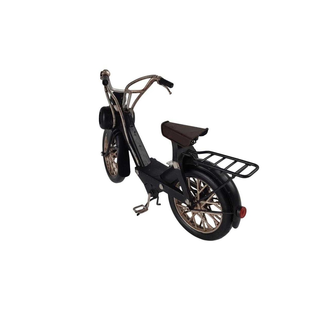 [LA-39203] Blechmodell Blechfahrrad Mofa Moped Eisen Antik-Stil H 16,6 BL 9 L 25,2 Bild 2