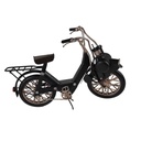 [LA-39203] Blechmodell Blechfahrrad Mofa Moped Eisen Antik-Stil H 16,6 BL 9 L 25,2 Bild 4