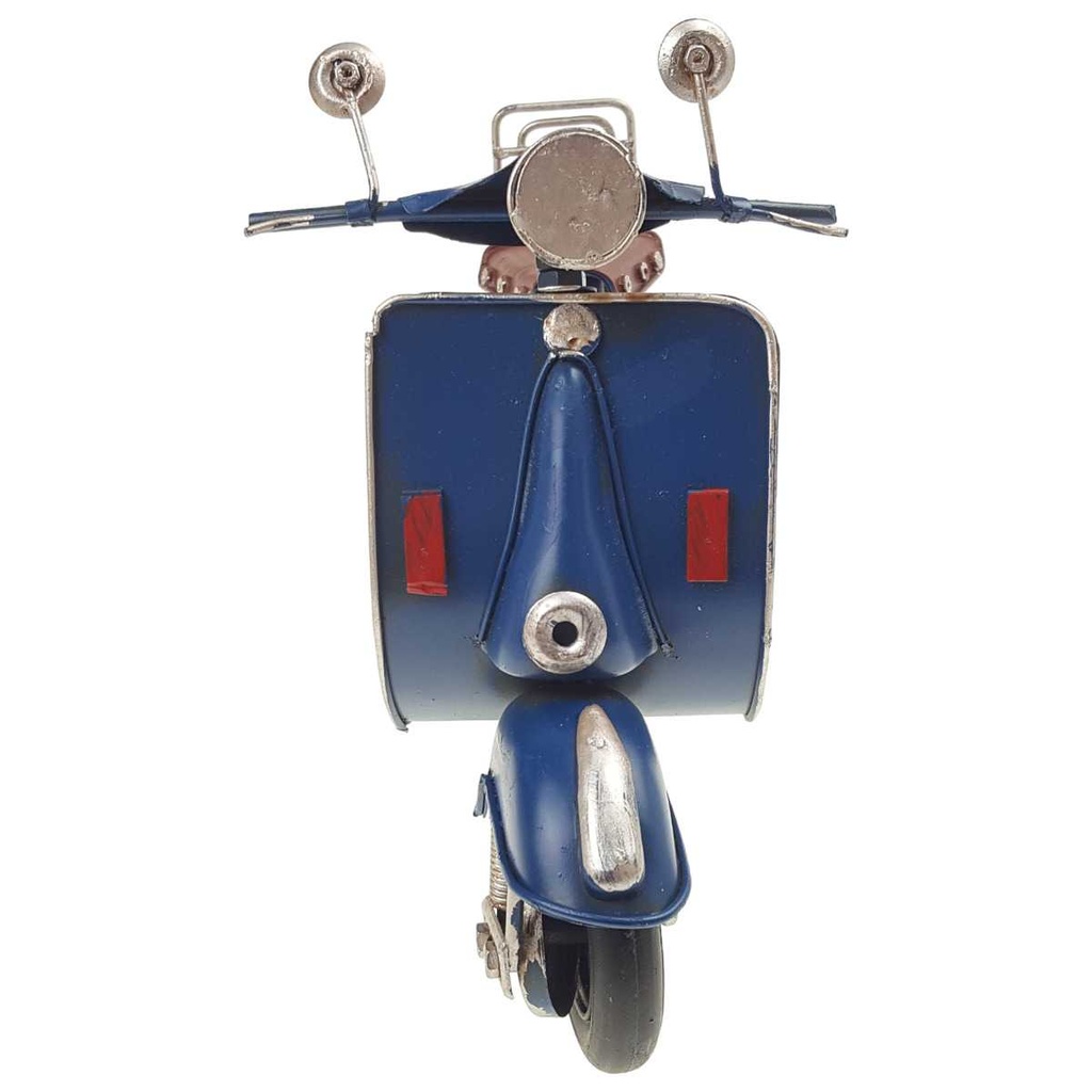 [LA-39205] Blechmodell Blechauto Scooter Moped Mofa Roller Oldtimer Antik-Stil Eisen 27 cm Bild 3