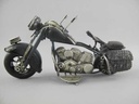 [LA-39207] Blechmodell Blechmotorrad Modellmotorrad Motorrad Schwarz Bild 2