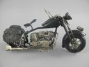 [LA-39207] Blechmodell Blechmotorrad Modellmotorrad Motorrad Schwarz Bild 4