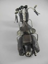 [LA-39207] Blechmodell Blechmotorrad Modellmotorrad Motorrad Schwarz Bild 5