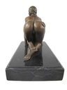 [LA-39233] Bronzeskulptur Bronzefigur knieende Frau Bild 2
