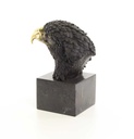 [LA-39235] Bronzeskulptur Bronzefigur Vogel Adlerkopf Mittel Art-Deco-Stil Bild 5