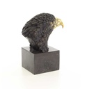 [LA-39235] Bronzeskulptur Bronzefigur Vogel Adlerkopf Mittel Art-Deco-Stil Bild 10
