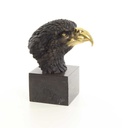 [LA-39235] Bronzeskulptur Bronzefigur Vogel Adlerkopf Mittel Art-Deco-Stil Bild 12