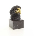 [LA-39235] Bronzeskulptur Bronzefigur Vogel Adlerkopf Mittel Art-Deco-Stil Bild 14
