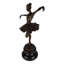 [LA-39240] Bronzeskulptur Bronzefigur Ballerina Balletttänzerin #39240 Bild 2