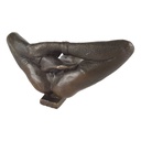 [LA-39244] Bronzeskulptur Bronzefigur Erotik Frau Sitzend Gefesselt Bild 9