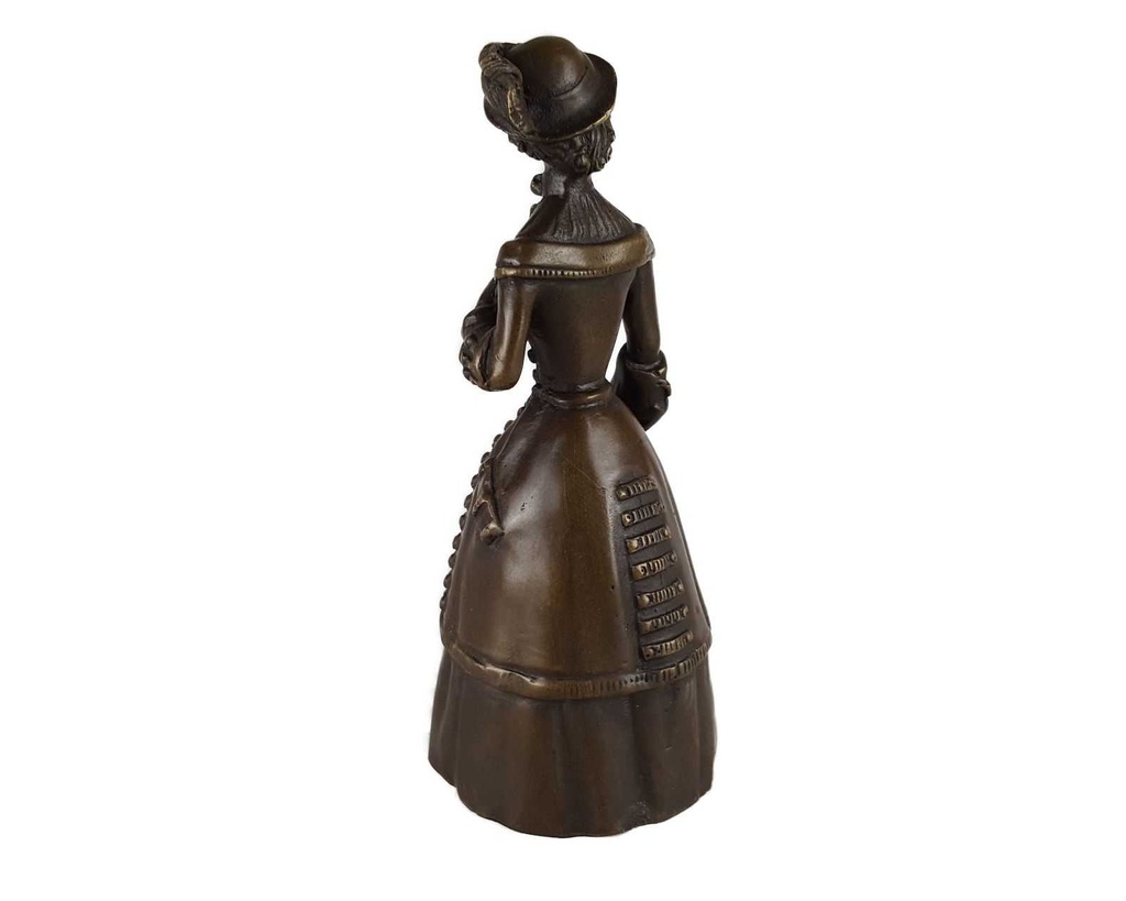 [LA-39248] Bronzeskulptur Bronzefigur Tischglocke Bronze Figur Skulptur Bild 4