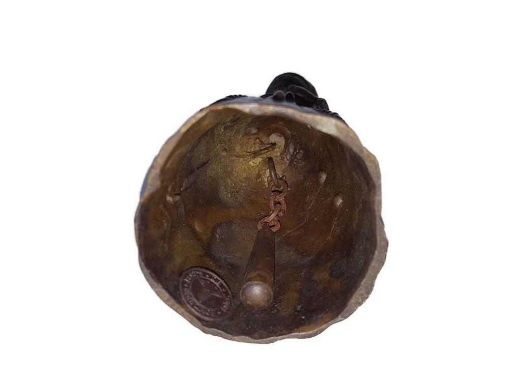[LA-39248] Bronzeskulptur Bronzefigur Tischglocke Bronze Figur Skulptur Bild 9