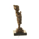 [LA-39263] Bronzeskulptur Bronzefigur Junge Kind Stehend Antik-Stil Bild 12