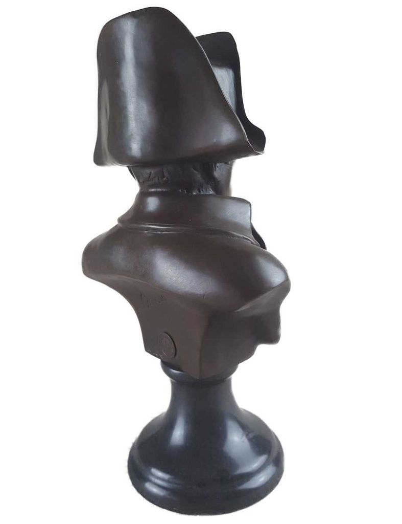 [LA-39270] Bronzeskulptur Bronzefigur Büste Bronze Napoleon Bild 4