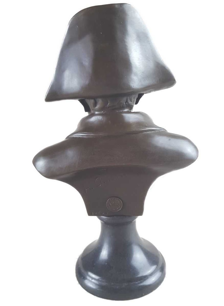 [LA-39270] Bronzeskulptur Bronzefigur Büste Bronze Napoleon Bild 5
