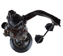 [LA-39289] Bronzeskulptur Bronzefigur Justitia Richterin Recht Anwalt Schwert Waage Bild 12