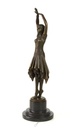 [LA-39291] Bronzeskulptur Bronzefigur Namens Miss Kita Frau Tänzerin Bild 3