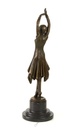 [LA-39291] Bronzeskulptur Bronzefigur Namens Miss Kita Frau Tänzerin Bild 7