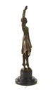 [LA-39291] Bronzeskulptur Bronzefigur Namens Miss Kita Frau Tänzerin Bild 12