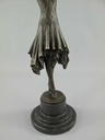 [LA-39291] Bronzeskulptur Bronzefigur Namens Miss Kita Frau Tänzerin Bild 18
