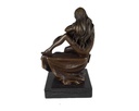 [LA-39308] Bronzeskulptur Bronzefigur Bronze Nackte Frau Weiblicher Akt Bild 5