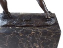 [LA-39331] Bronzeskulptur Bronzefigur Sport Mann Tennisspieler Art-Deco-Stil Bild 10