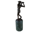 [LA-39333] Bronzeskulptur Bronzefigur Sport Frau Golfspielerin Klassisch-Stil Bild 2