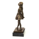[LA-39337] Bronzeskulptur Bronzefigur Kleinen Tänzerin Im Alter Von Vierzehn Jahren Bild 5